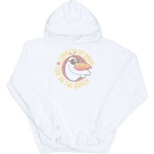 Li-cense Disney dames frozen olaf sun on the brain hoodie