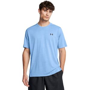 Under Armour - Tech Vent Geotessa - T-shirt - Blauw