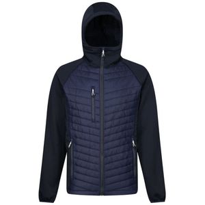 Regatta - Heren Navigate Hybride Hooded Jacket - Waterdicht - Lichtgewicht