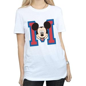 Li-cense Disney dames m mickey mouse katoenen vriendje t-shirt