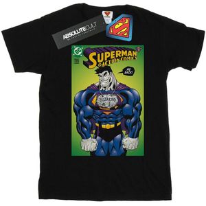 Li-cense Dc comics dames superman bizarro action comics 785 cover katoenen vriendje t-shirt