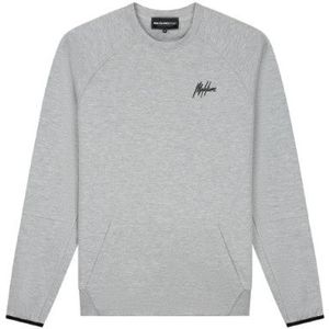 Malelions Sport counter sweater 2.0 grey mel ms2-aw24-39-902