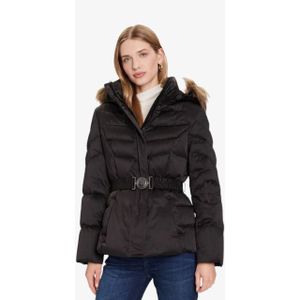 Guess - W5BL31W2802 - Gewatteerd Donsjack - Zwart - Casual - Polyester