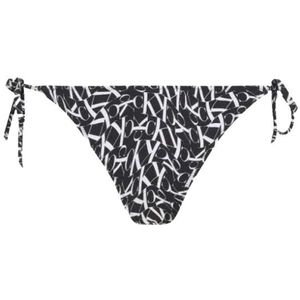 Calvin Klein Dames repeat logo side tie bikinibroekje