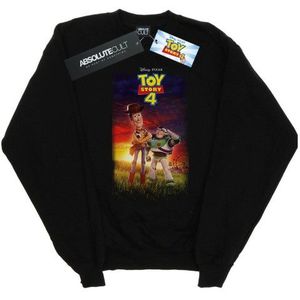 Li-cense Disney dames toy story 4 buzz en woody poster sweatshirt