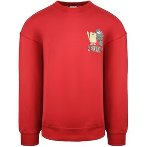 Puma - 530358 22 - Sweatshirt - Rood - Heren - Grafisch