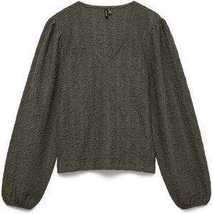 Vero Moda Vmmerel ls v-neck top jrs exp