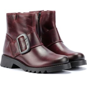 Fly London - Rily - Leren Enkellaarsjes