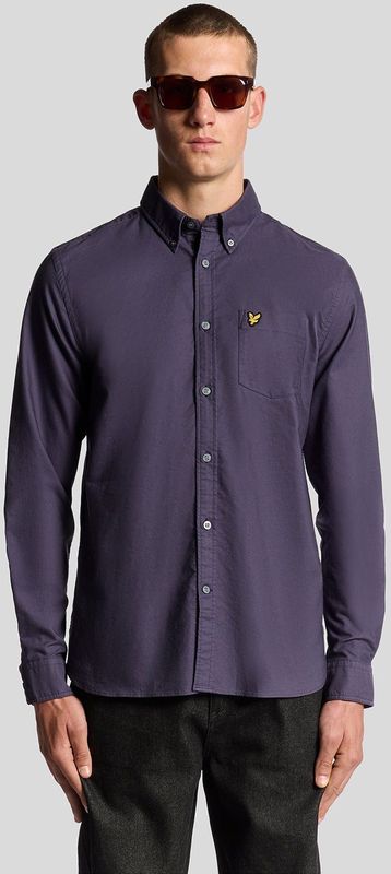Lyle & Scott - Katoenen Overhemd - Grijs