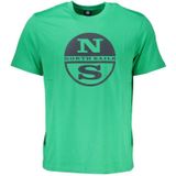 T-shirt - Groen - NS Circle Logo Tee