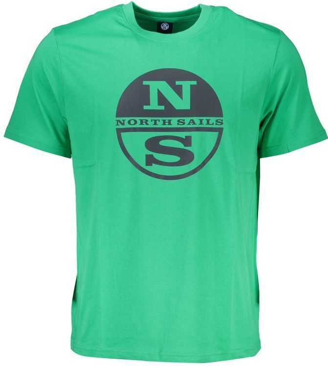 T-shirt - Groen - NS Circle Logo Tee