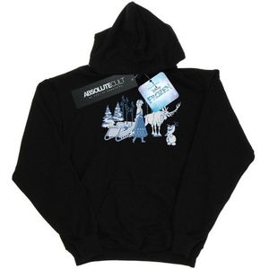 Li-cense Disney meisjes frozen anna sven en olaf hoodie