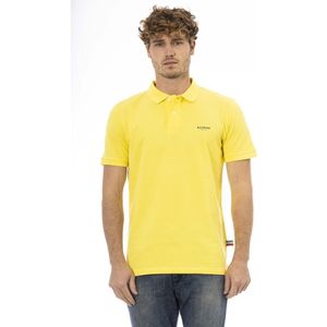 Baldinini Trend Gele Katoenen Polo Shirt voor Mannen