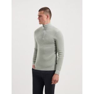 Saint Steve Dominic 240906 60026 sage green heren trui -