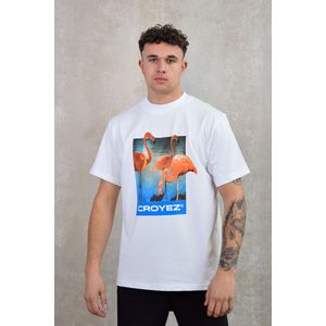 Croyez Homme Flamingo oasis t-shirt