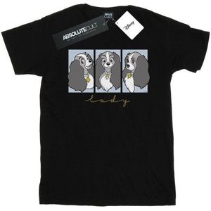 Li-cense Disney dames lady and the tramp lady frames katoenen vriendje t-shirt