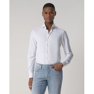 Dutch Dandies Windsor solid overhemd met lange mouwen