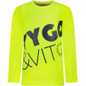 TYGO & vito Jongens shirt neon bodyprint safety