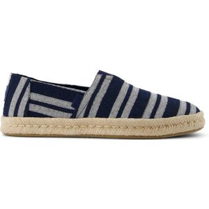 TOMS - Alpargata Rope 2.0 - Instappers - Marineblauw - Geweven Textiel