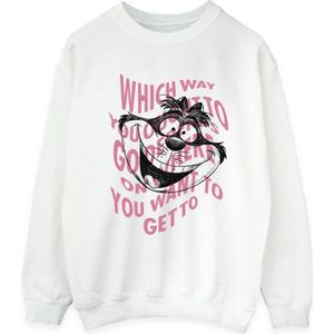 Li-cense Disney dames alice in wonderland chesire cat sweatshirt