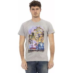 Miami Beach Grafische T-Shirt Korte Mouwen Ronde Hals