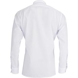 Marvelis - Heren Poplin Slim Extra Lang Overhemd - 100% Katoen - Niet-Iron