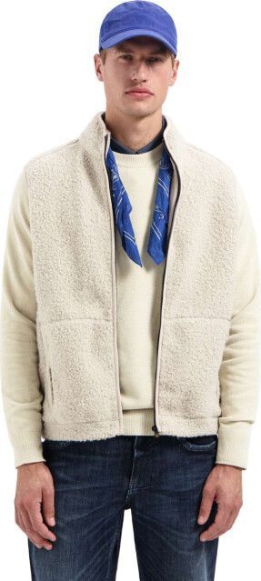 No Excess - Bodywarmer - Sand - Mouwloos - Gerecycled Materiaal