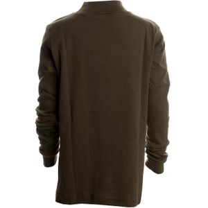 Unisex LPG700 t-shirt met lange mouwen en halve hals voor jongens en meisjes