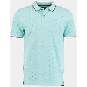 Commander - 3-Knopf-Polo-Shirt - Groen - Korte Mouw