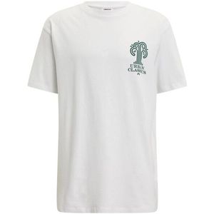 Urban Classics Heren boom biologisch katoenen logo t-shirt