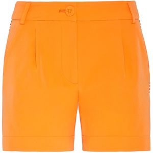Bermuda's - Katoenen Shorts - Hoge Taille - Gestructureerde Stof