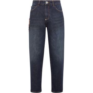 Jeans Mom Pasvorm Paisley