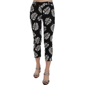 Dolce Gabbana Cropped Broek Bloemenprint