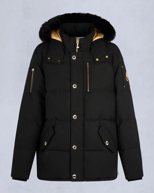 Moose Knuckles - Neoshar 3Q Jacket - Zwart - Winterjas
