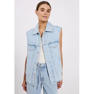 Norr Larisa denim waist coat -