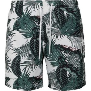 Urban Classics Heren zwemshort palm leaf