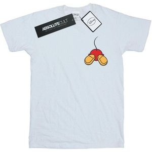 Li-cense Disney heren mickey mouse rugzijde borstprint t-shirt