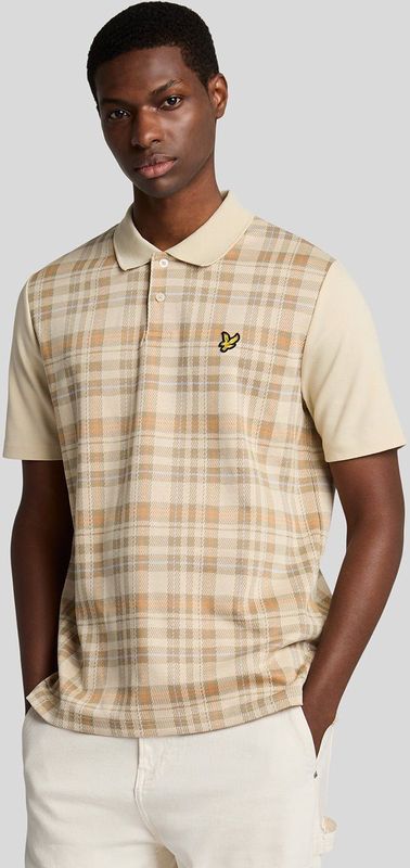 Lyle & Scott - Tartan Poloshirt - Beige
