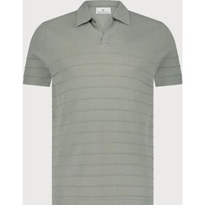 Blue Industry - Knitted V-hals Polo - Poloshirt