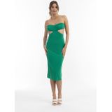 faina Jurk  grasgroen