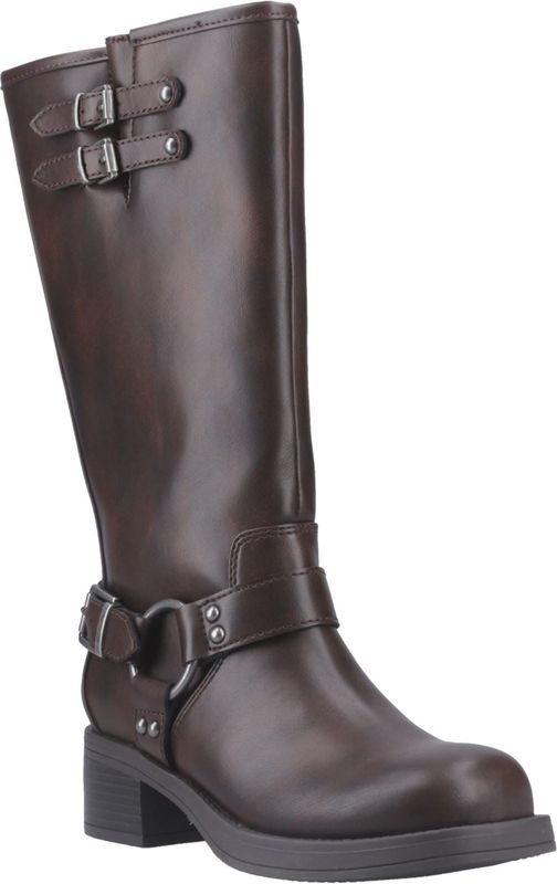 Rocket Dog - Nash - Hoge Hakken Knieboots - Bruin