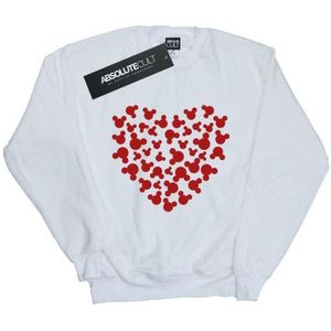 Li-cense Disney dames mickey mouse hart silhouet sweatshirt