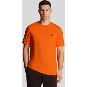 Lyle And Scott - Effen T-shirt - Oranje - Heren