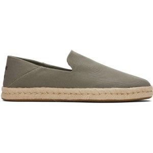 Toms Santiago 10020071 vetiver green canvas 3129