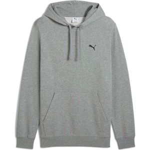 Puma - Sweat - Grijs - Heren - Met Capuchon en Klein Logo