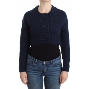 John Galliano Blauw vest met korte mouwen voor dames