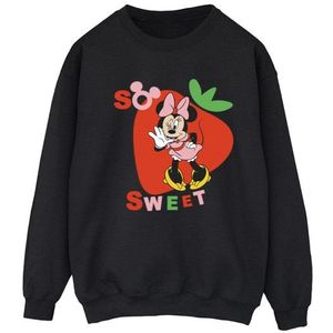 Li-cense Disney dames minnie mouse so sweet strawberry sweatshirt