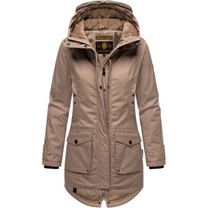 NAVAHOO - Tussenparka 'Brinjaa' - Taupe - Tussenjassen