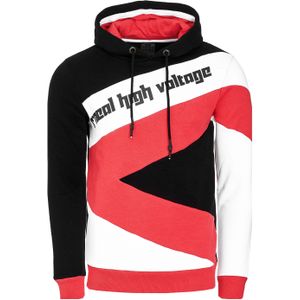 Rusty Neal - Hoodie - Normale Pasvorm - Met Contrasterende Kleurblokken