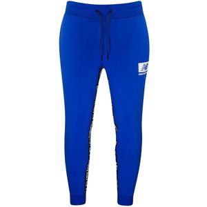 New Balance - Essential ID - Fleece Track Broek - Blauw - Heren